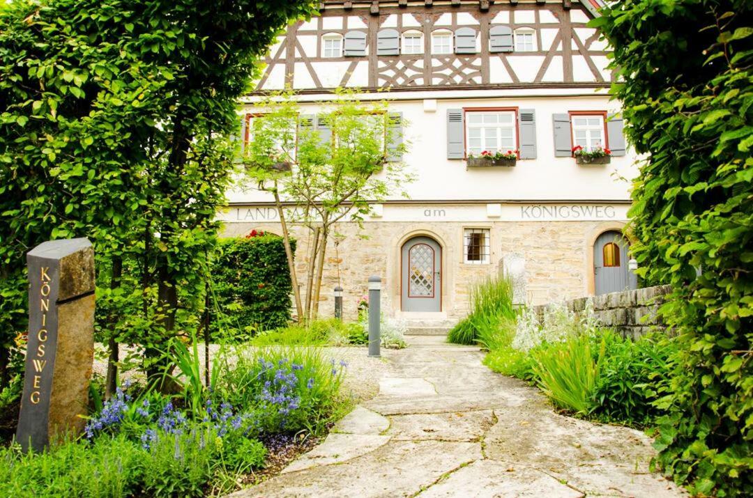 Landgasthof Am Koenigsweg Ohmden Eksteriør bilde